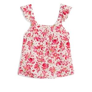 Skies Are Blue Eva Ruffle Sleeve Top